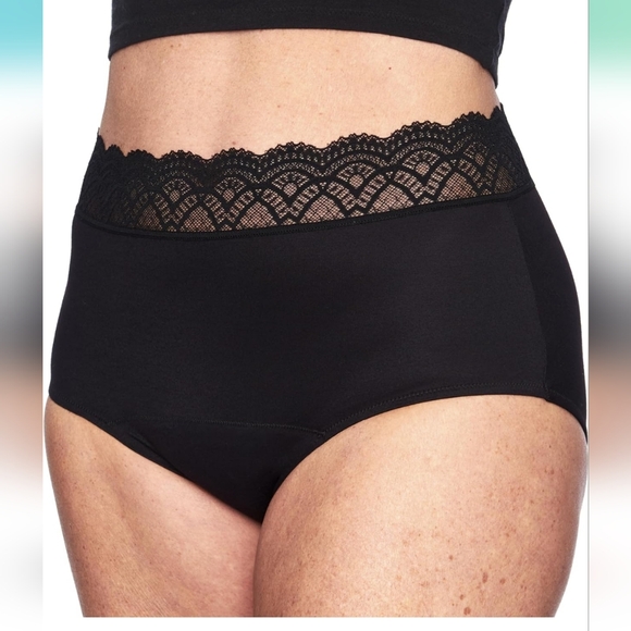 Hi-Waist Underwear, Holds up to 100ml or 6tbps or 1/4 Cup Worth of Liquid, Light - Picture 3 of 7